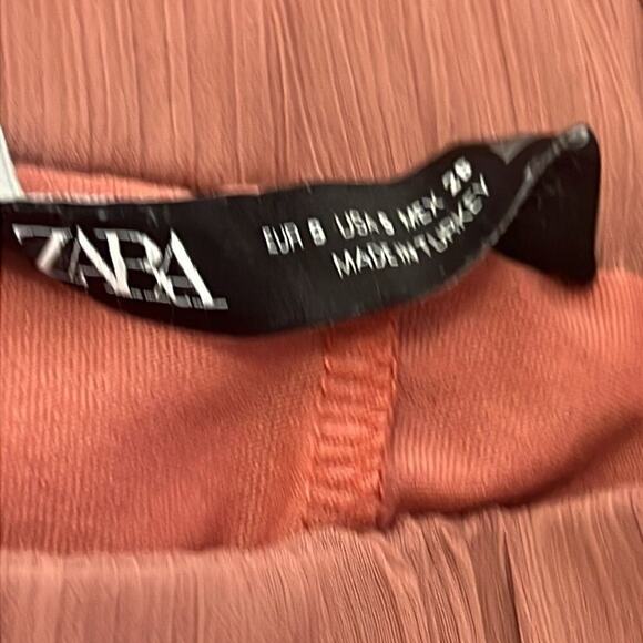 ZARA PLEATED‎ MINI SKIRT SIZE S - Picture 5 of 7